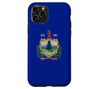 Bandera del Estado DE Vermont - EL Estado DE LA MONTAÑA Verde Carcasa para iPhone 11 Pro