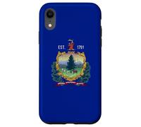 Bandera del Estado DE Vermont - EL Estado DE LA MONTAÑA Verde Carcasa para iPhone XR