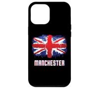 Bandera del Manchester Grunge Union Jack Carcasa para iPhone 12 Pro Max