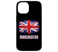 Bandera del Manchester Grunge Union Jack Carcasa para iPhone 14
