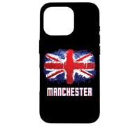 Bandera del Manchester Grunge Union Jack Carcasa para iPhone 16 Pro