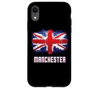 Bandera del Manchester Grunge Union Jack Carcasa para iPhone XR