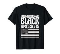 Bandera del Mes de la Historia Afroamericana Fundacional Camiseta