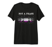 Bandera del Orgullo Asexual no es una Fase Camiseta Premium