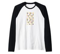 Bandera del Orgullo de Oso Peludo de Daddy & Cubs, Orgullo del Oso Gay Camiseta Manga Raglan