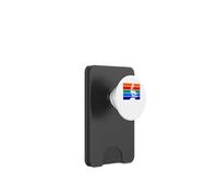 Bandera del orgullo de San Petersburgo, diseño de pelícano PopSockets PopWallet para MagSafe