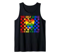 Bandera del Orgullo Gay Girl La única elección que hice fue ser yo mismo Camiseta sin Mangas