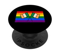 Bandera del Orgullo irlandés Queer Fiesta del día de San Patricio PopSockets PopGrip Adhesivo