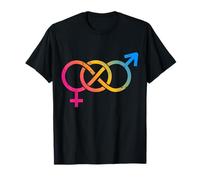 Bandera del orgullo pansexual de Infinity Pan, LGBTQ, genial regalo para un aliado LGBT Camiseta