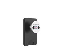 Bandera del Orgullo transgénero Not A Phase PopSockets PopWallet para MagSafe