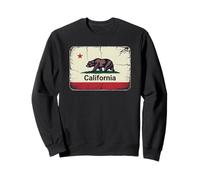 Bandera del oso del estado dorado de California San Francisco Sudadera