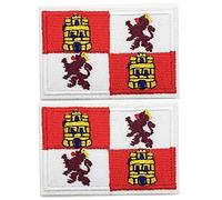 Bandera del Parche Bordado para Planchar O Coser (Castilla Y Leon) (Castilla Y Leon -2)