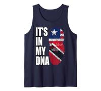 Bandera del Patrimonio de ADN de Liberia y Trinidad Camiseta sin Mangas