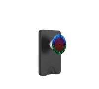 Bandera del Pueblo romaní, Bandera Gitana, geométrica, Patrimonio romaní PopSockets PopWallet para MagSafe