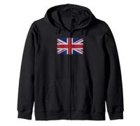 Bandera del Reino Unido para hombres, mujeres y niños, bandera del Reino Unido Sudadera con Capucha