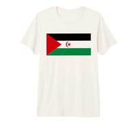 Bandera del Sáhara Occidental, Bandera de la Democracia Árabe Saharaui Camiseta Premium