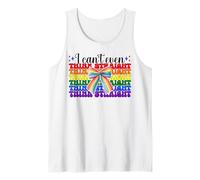 Bandera Divertida del Arco Iris del Orgullo Gay I Can't Even Think Straight Camiseta sin Mangas