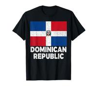 Bandera Dominicana República Dominicana Santo Domingo Cumpleaños Camiseta