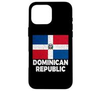 Bandera Dominicana República Dominicana Santo Domingo Cumpleaños Carcasa para iPhone 16 Pro Max