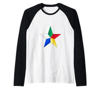 Bandera drusa, Al Muwahhidun, Druze Estrella símbolo Bandera drusa Camiseta Manga Raglan