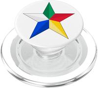 Bandera drusa, Al Muwahhidun, Druze Estrella símbolo Bandera drusa PopSockets PopGrip para MagSafe