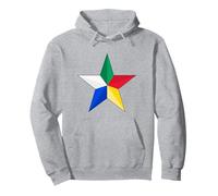 Bandera drusa, Al Muwahhidun, Druze Estrella símbolo Bandera drusa Sudadera con Capucha