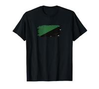 Bandera Eco-anarquista sin Texto Solarpunk Activista Grunge Camiseta