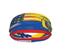 Bandera ecuatoriana americana Eleva tu rendimiento con muñequeras de moda: ¡ideal para cualquier actividad!