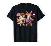 Bandera EE. UU. Chile Raíces Estadounidense-Chilenas Camiseta
