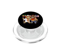 Bandera EE. UU. y Etiopía. Raíces estadounidenses etíopes PopSockets PopGrip para MagSafe