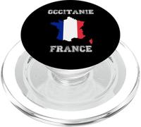Bandera Envejecida de Francia Occitanie Pride PopSockets PopGrip para MagSafe