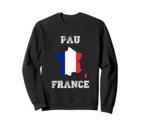 Bandera Envejecida de Francia PAU Pride Sudadera