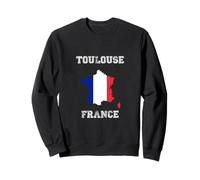 Bandera Envejecida de Francia Toulouse Pride Sudadera