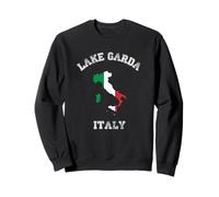 Bandera Envejecida de Italia Lago Garda Pride Sudadera