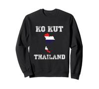 Bandera Envejecida de Tailandia KO Kut Pride Sudadera