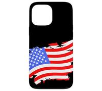 Bandera envejecida retro vintage de Estados Unidos para el Día de los Caídos Carcasa para iPhone 13 Pro Max