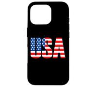 Bandera envejecida retro vintage de Estados Unidos para el Día de los Caídos Carcasa para iPhone 16 Pro