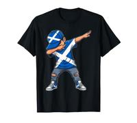 Bandera Escocesa Dab Boy Scotland Pride Design Camiseta
