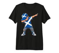Bandera Escocesa Dab Boy Scotland Pride Design Camiseta Premium