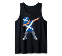 Bandera Escocesa Dab Boy Scotland Pride Design Camiseta sin Mangas