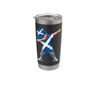 Bandera escocesa Dab Boy Scotland Pride Design Vaso térmico de acero inoxidable de doble pared