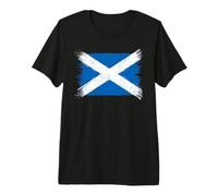 Bandera Escocia Genial Orgulloso Escocés El Día San Andrés Camiseta Premium