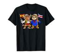 Bandera España Costa Rica Raíces Español-Costarricenses Camiseta