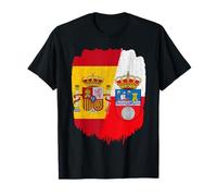 Bandera España Región Bandera De Cantabria Orgullo Cantabro Camiseta