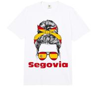 Bandera España Señora España Segovia Comfort Colors Adult Heavyweight T-Shirt