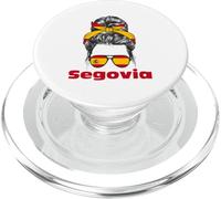 Bandera España Señora España Segovia PopSockets PopGrip para MagSafe