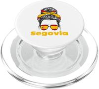 Bandera España Señora España Segovia PopSockets PopGrip para MagSafe