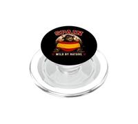 Bandera España Toro Cartoon Orgullo Tradición PopSockets PopGrip para MagSafe