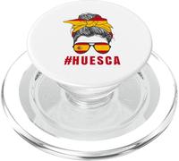 Bandera Española Señora España Huesca PopSockets PopGrip para MagSafe