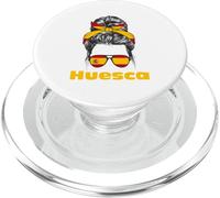Bandera Española Señora España Huesca PopSockets PopGrip para MagSafe